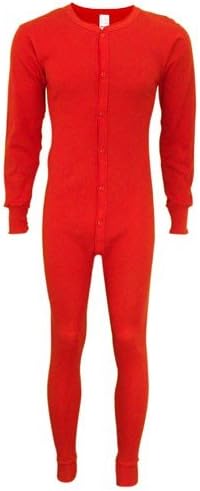 Indera - Mens Big Long Sleeve Union Suit, 865