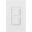 Lutron MA-LFQHW-WH Maestro Fan Control and Dimmer Kit, White