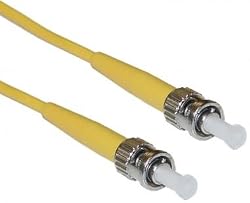 ST / ST, Single Mode, Simplex Fiber Optic Cable, 9/125, 2 Meter (6.6 ft)