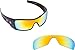 New SEEK OPTICS Replacement Lenses Oakley BATWOLF - Polarized 24K Gold Mirror