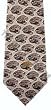 Men's Jacksonville Jaguars Tonal Logo Silk Tie by NFL in Off white