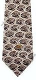 Men &acute; s Jacksonville Jaguars Tonal Logo Silk Tie by NFL in Off white - B0009S5QMA