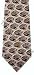 Men's Jacksonville Jaguars Tonal Logo Silk Tie by NFL in Off white