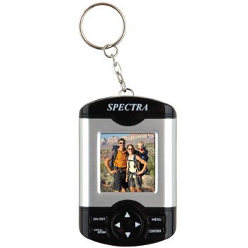Spectra Digital Photo Frame Keychain (Black)