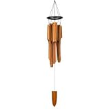 Asli Arts Collection C252 Black Ring Bamboo Chime