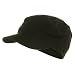 Fitted Cotton Ripstop Army Cap-Black W35S34E