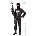 Kinder Kost�m Swat K�mpfer Krieger Sonder Kommando SEK Kinderkost�m Karneval Fasching 158 cm