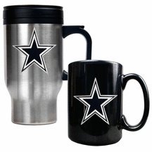 Dallas Cowboys Stainless Steel Mug Set