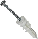 TOGGLER SnapSkru SP Self-Drilling Drywall Anchors with Screws, USA Made, For #8 Fastener Size (Pack of 20)
