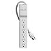 Belkin 6-Outlet Home/Office Surge Protector with 4' Cord