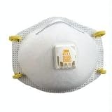 3M 8511 Particulate Sanding N95 Respirator with Valve, 10-Pack