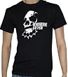REMEMBERING NEVER - Skull - Black T-shirt