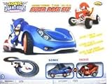 Sonic The Hedgehog Vs Knuckles The Echidna Slot Car Set