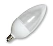 2 Watt 120 Volt E12 Candelabra LED Light bulbs , Soft White 3000K