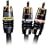 Monster 119028-00 Composite Video with RCA Audio Cable Kit (2 meters)