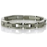 Men's Stainless Steel Bold Link Bracelet 8"