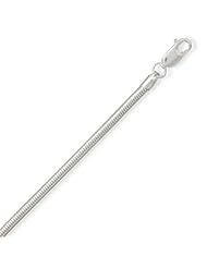 Sterling Silver 30 Inch Snake Chain Necklace - 3.2mm Wide