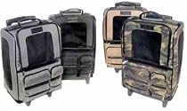 Creature Couture Dog Carrier - Jet Setter (Black Ballistic Nylon)