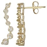 1/4ctw Diamond Journey Earrings