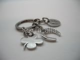 Wallmonkeys Peel and Stick Wall Decals - Metal Keychain - Removable Graphic