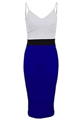 Elastane/Polyester Sleeveless Bodycon Dress/Midi Dress 