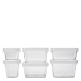 OXO Good Grips 12-Piece LockTop Container Set with White Lids