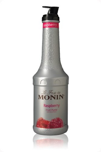 Monin Raspberry PurÃ©e 1 L - Single Bottle