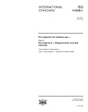 ISO 11608-1:2000, Pen-injectors for medical use -- Part 1: Pen-injectors -- Requirements and test methods