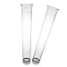 Northwest Enterprises N151521 Hard Plastic Tube Shot, 1.5-Ounce Capacity, Clear (12 Packs of 15)