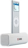 IPOD Black Nano 8GB White Micro Speaker System with Rechargeable Battery and Desk Dock / Charging Cradle