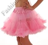 New Sexy Layered Tulle Crinoline Petticoat Slip * Pink One Size Fits Most
