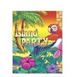 Island Party Invitations - 8ct