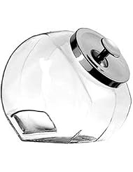 Buy Anchor Hocking Glass 1 Gal Penny Candy Jar w  Chrome Cover Case of 4 by Anchor Hocking