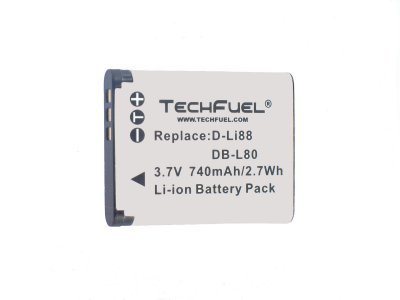 TechFuel® Battery for Pentax Optio W90 Digital Camera