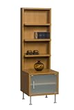 Liverpool Collection by Nexera - Storage Tower (420406) (Espresso) (63.625H x 20.625W x 19.75D)