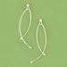 Long Silver Earrings