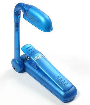 CLASSIC Book Light, Blue
