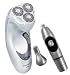 Remington Titanium Rotary MicroFlex Shaver and Ear/Nose Trimmer Combo