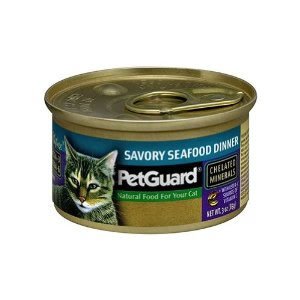 More image Pet Guard (C) Cat, Savory Seafood Dinner, 3-Ounce (Pack of 24)