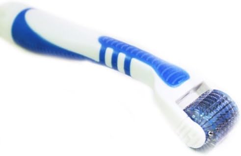 Tankhappy Titanium Blue LED 540 Needles Derma MicroNeedle Skin Roller Dermatology Therapy System 2.0mm