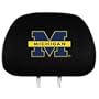 Michigan Wolverines Car Seat Headrest Covers