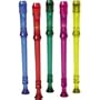 Canto One-Piece Translucent Soprano Recorder with Baroque Fingering Transparent Green