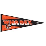 Cincinnati Bengals Official Logo 30" Felt Pennant