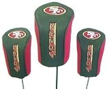 San Francisco 49Ers Mesh Golf Barrel Head Cover Set
