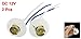 uxcell 2 Pcs 1156 BA15S LED Bulb Socket Car Turn Signal Light Harness Wire