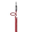 Belkin 6-Feet MIXIT Coiled Aux/Auxiliary Cable (Red)