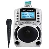 Portable Karaoke MP3 Lyric Player with 3-inch Lyric Screen, SD Slot and 50 Songs