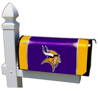 NFL Vikings Mailbox Cover