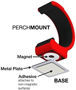 Perchmount Fit Magnetic Adhesive Base Station 2 Pack Set