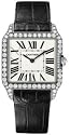 NEW CARTIER SANTOS-DUMONT SMALL SOLID GOLD WATCH WH100251